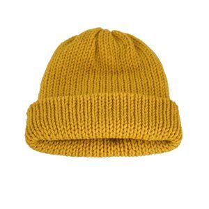 The Classic Beanie Mustard